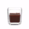 Zest Candle 2 In. Brown Square Glass Votive Candles (12-Box)